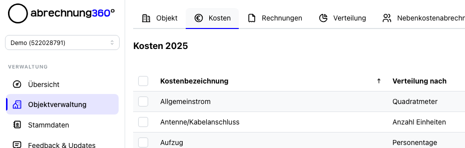 Kosten in der Mietverwaltung